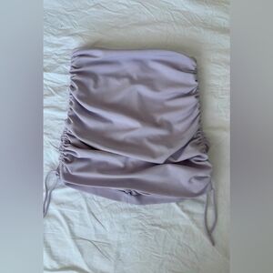 Zara Lilac Ruched Skirt